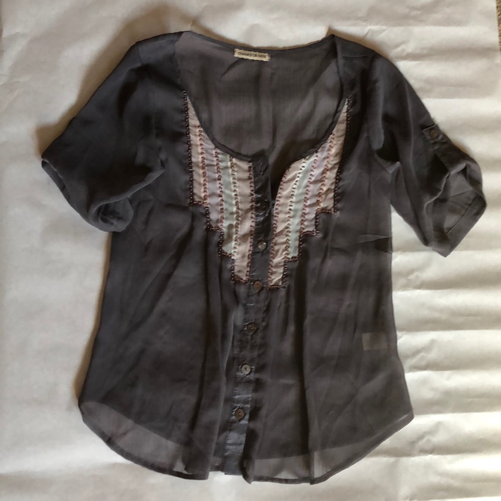 Sheer shirt